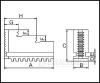 Bacuri exterioare dure doj-dk12-200