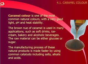 Caramel colorant