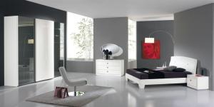 Mobilier dormitor alb