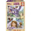Puzzle din lemn sofia the first, 2x16 piese
