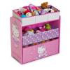 Organizator jucarii cu cadru din lemn Hello Kitty