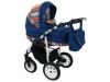 Carucior copii 3 in 1 mykids germany albastru inchis