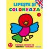 Lipeste si coloreaza nr.1 primele cuvinte 4-6 ani