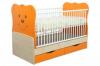 Patut transformabil mykids teddy natur-orange cu leg