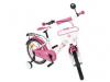 Bicicleta copii mykids toma princess pink 16