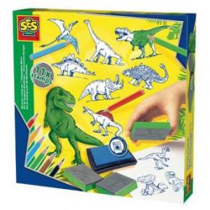 Set Stampile cu Dinozauri