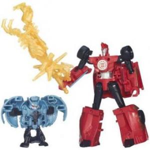 Figurina Transformers Sideswipe vs Anvil