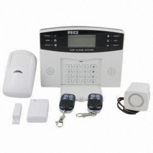 Alarma wireless cu LCD si GSM PG500