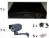 Sisteme supraveghere video pro1206 : dvr 4 canale 100/100fps + 2