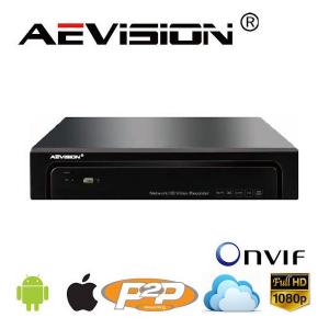 NVR 8 Canale full 1080P AEVISION AE-N6000-8EL