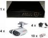 Sisteme supraveghere video pro1422 : dvr 4 canale 100/100fps + 4