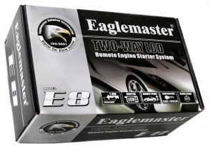 Alarma auto cu pornire motor si pager Eaglemaster E8