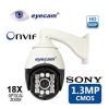 Camera ip speed dome hd 1.3mp eyecam ec1305