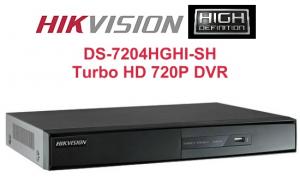 DVR HikVision TurboHD DS-7204HGHI-SH cu 4 canale video