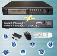 Sistem DVR 16 canale DVR-9216D - compresie H.264 400/400FPS
