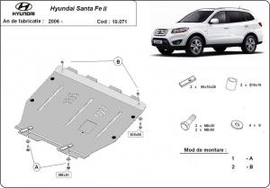 Scut motor metalic Hyundai Santa Fe II