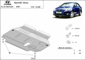 Scut auto din metal Hyundai Verna