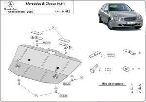 Scut motor metalic Mercedes E-class W211