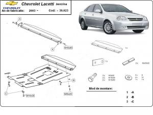 Scut motor metalic Chevrolet Lacetti
