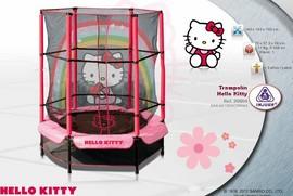 Trambulina copii Hello Kitty 140 cm