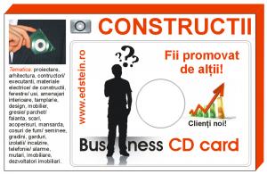 CD card de promovare reciproca in grup - Categoria CONSTRUCTII