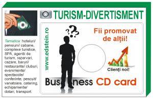 CD card de promovare reciproca in grup - Categoria TURISM DIVERTISMENT