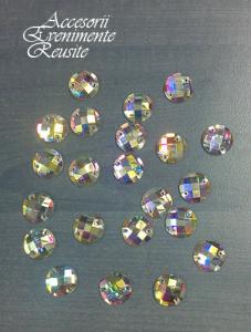 Pietre de cristal rotunde multicolore