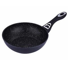 Wok din aluminiu forjat - 30 x 9 cm - Bergner BG-6580