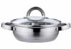 Cratita de inox cu capac 32 cm blaumann 1005 gourmet line