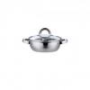 Cratita de inox cu capac 20  cm