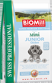 Biomill Mini Junior Chicken & Rice 8 kg