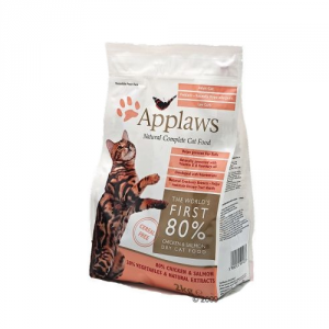 Applaws Cat Adult Pui si Somon 2 kg