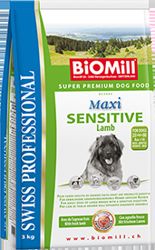 Biomill Maxi Sensitive Lamb & Rice 12 kg