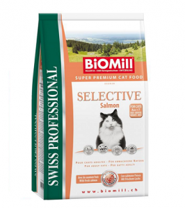 Biomill Cat Selective cu Somon 10 kg