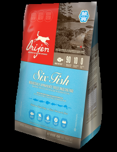 Orijen Dog 6 Fish 13 kg + CADOU 3 plicuri Applaws Dog 150 gr