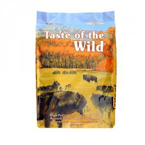 Taste of the Wild High Prairie 13.6 kg + CADOU o pipeta antiparazitara Amflee Spot On la alegere