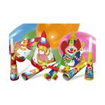 Set de petrecere - Teddy & Clown 16 piese