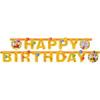 Party banner happy birthday - winnie