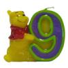 Lumanare 3D cifra 9, Winnie the Pooh