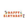 Party banner happy birthday - mickey mouse