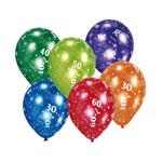 Baloane asortate - 30 ani