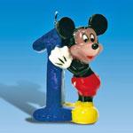 Lumanare 3D Mickey Mouse cifra 1