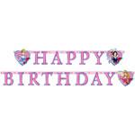 Party banner Happy Birthday - Princess Fantasy