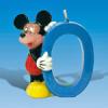 Lumanare 3D Mickey Mouse cifra 0