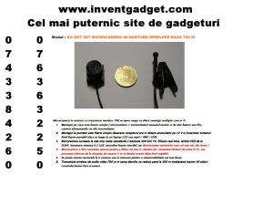 Microcamera nasture surub