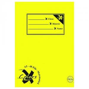 Set 5 caiete A5 48 file Pigna Basic-A5 Pigna Basic