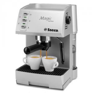 Saeco Magic Espresso Redesign-MAGIC ESPRESSO REDESIGN ARGINTIU