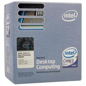 Intel Core 2 Duo E6600, Box-BX80557E6600