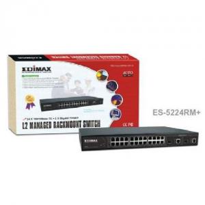 Edimax ES-5224RM+ 24 Ports Layer 2 Managed-ES-5224RM+