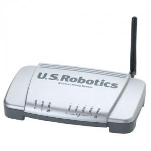 US Robotics MAXg Wireless Router Access Point with USB Print server-USR815461A